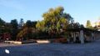 市街地にある憩いの場