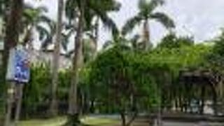 ひっそりとした公園