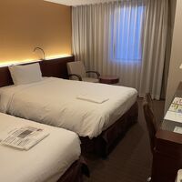 広めのツインルームでした