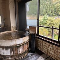 客室内の露天風呂