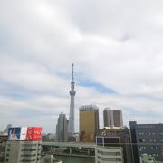 雷門前の絶景スポット