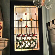 ユーゲントシュティールのステンドグラス