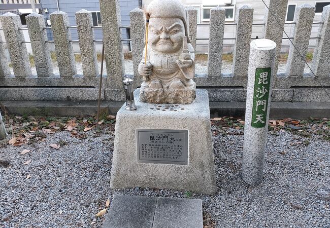 少比古那神社 毘沙門天像