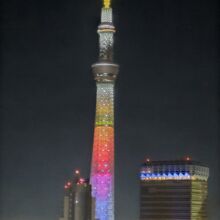 東京スカイツリー開業10周年記念 特別ライティングデザイン