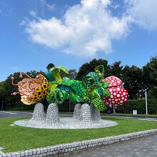 入り口にあります