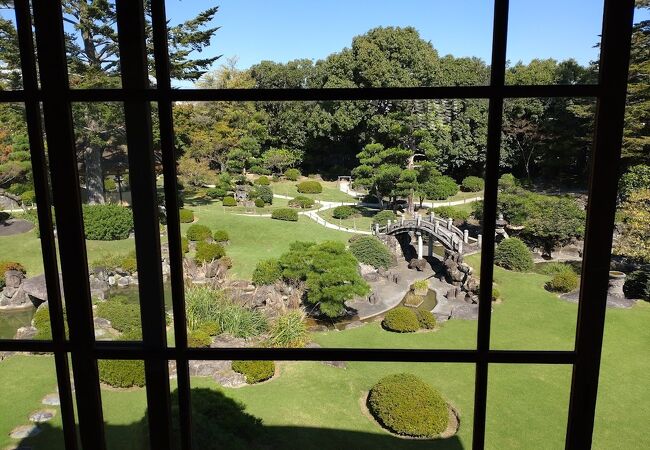 二階からの眺めが素晴らしい