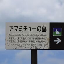 この看板が目印