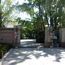 入り口の様子です。