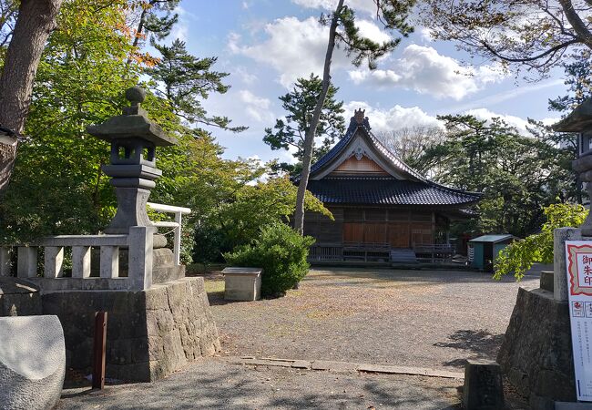 歴史を感じる神社