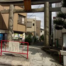 入り口の様子です。