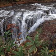 恵庭渓谷にある滝のひとつです。