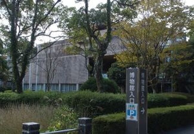 山口の歴史や動植物などについて展示している