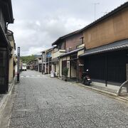 北野天満宮の東隣にある花街