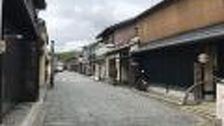 北野天満宮の東隣にある花街