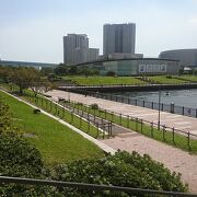 海岸線を散策できる素敵な公園