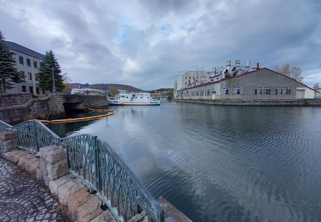 （北運河）古い港町の風情を感じられる静かなエリア