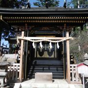 御岳山上にある神社