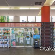 「近鉄奈良駅観光案内所」は近鉄奈良駅の１階にあります