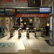 JR山手線&西武新宿線&東京メトロ東西線 高田馬場駅