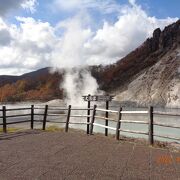 10月28日に行きました。身近で熱い湯の吹き出すのが見れました。