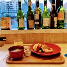 二日酔いで、これだけしか食べれませんでした。