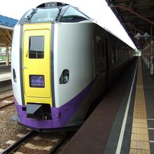 釧路駅の特急おおぞら