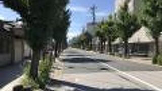 京都らしい雰囲気を感じ取れるお店が多い街