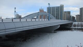 豊平川にかかる橋