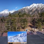 新穂高ロープウェイの山頂駅です。