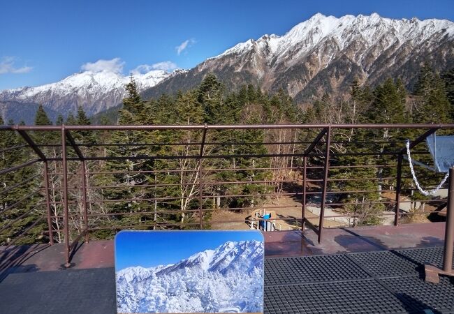 新穂高ロープウェイの山頂駅です。