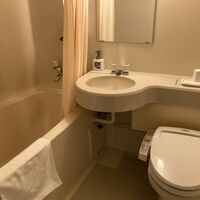 平均的なビジネスホテルより広め