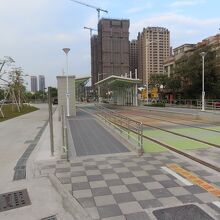 C20:台鉄美術館駅は、行き止まり、 先のC21A:美術館西