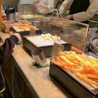 ライブキッチンの天ぷら