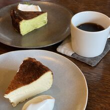 コーヒーとケーキ