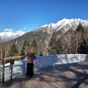 新穂高ロープウェイ山頂駅にあります。