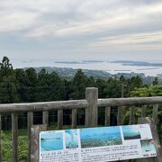 周りの島が良く見えます