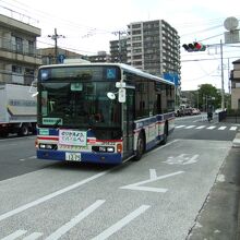 京町循環の臨港バス