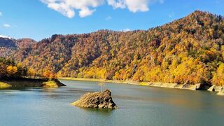 電気バスを利用して定山湖へ