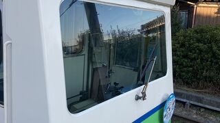 ナローゲージは独特の乗り物