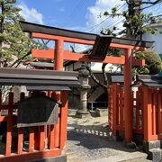 ならまちにある小さな神社