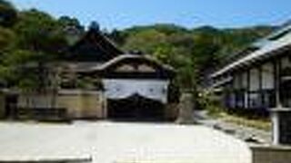 宸殿に南に広がる東西に細長い庭園