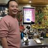 正に日本の焼鳥屋「小蒋家」、大将は日本語ペラペラ、客は全て日本好き