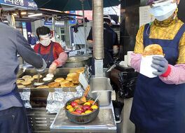 ナムデムン ヤチェホットッ (南大門 野菜ホットッ)