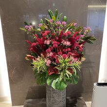 写ってないけどここに電子レンジがあります