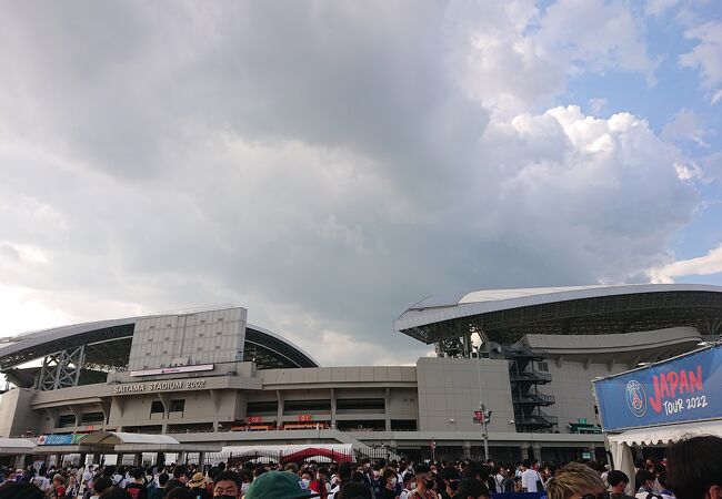 日本サッカーの聖地的存在 埼玉スタジアム2002公園