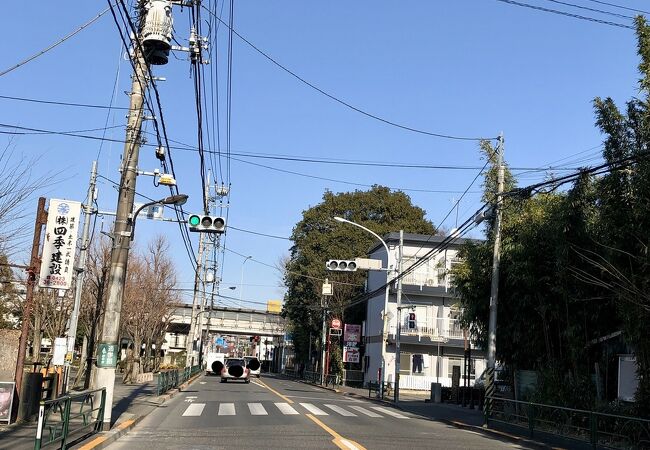 新田軍が攻めた道