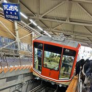 立山ケーブルカーと高原バスの乗り換え駅