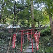 香嵐渓の中にある自然豊かなお寺