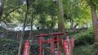 香嵐渓の中にある自然豊かなお寺