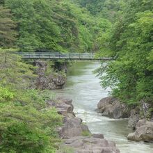 磐井川に架かる御覧場橋
